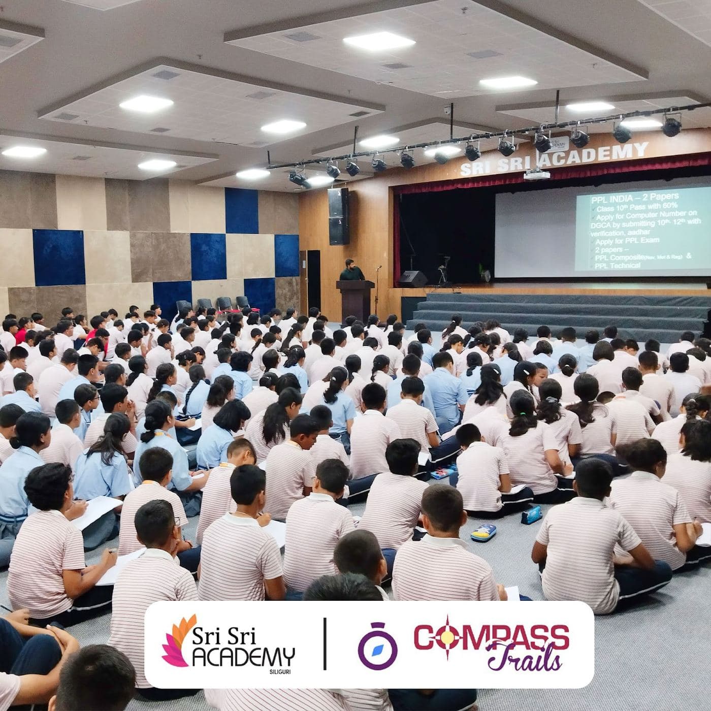 A full house for a Compass Trails talk