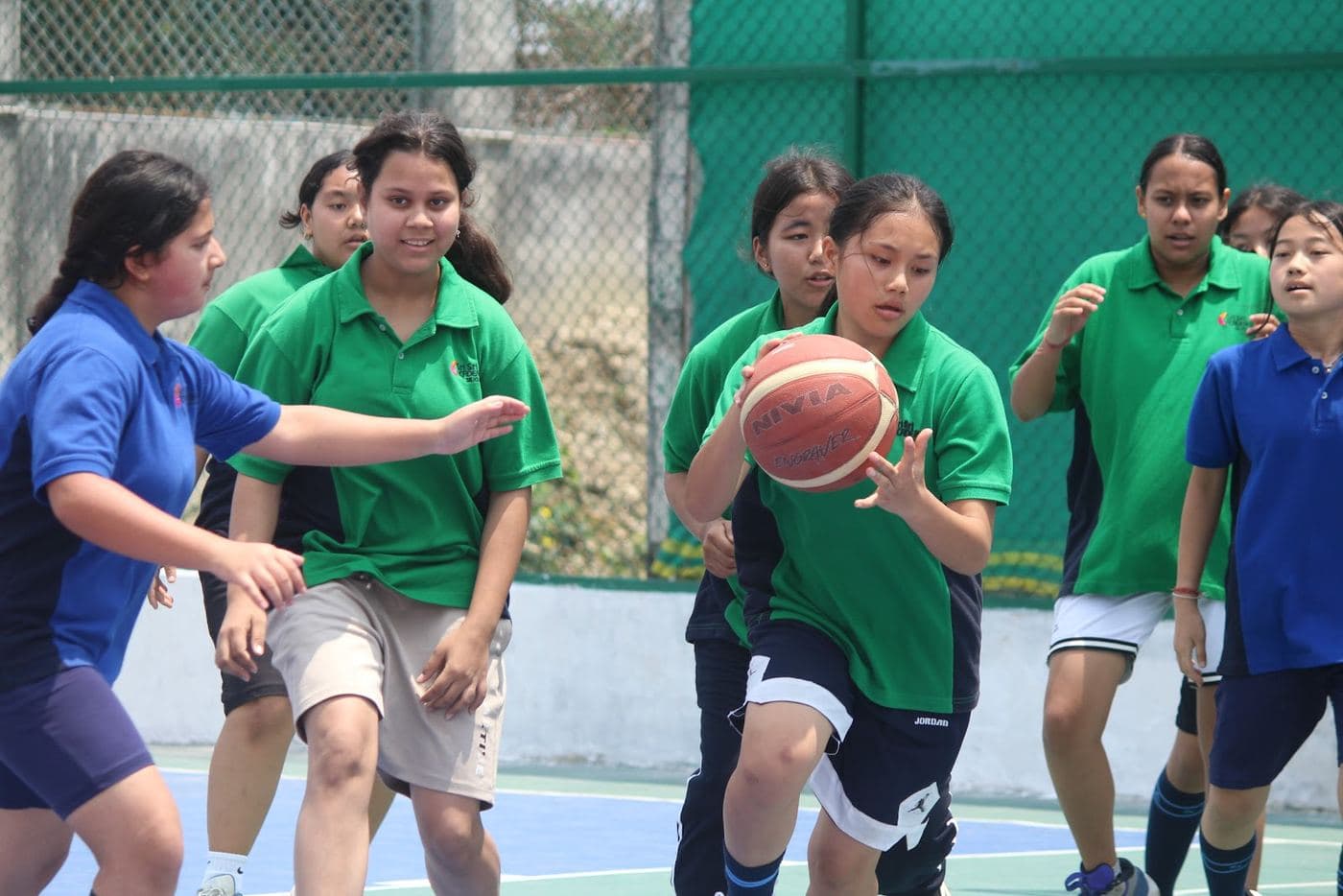 Basketball, senior girls