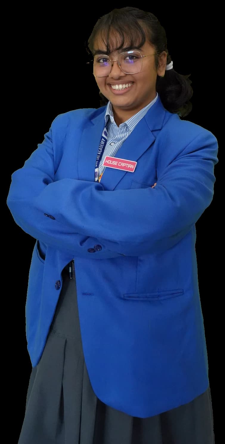 Sri Sri Academy house captain student