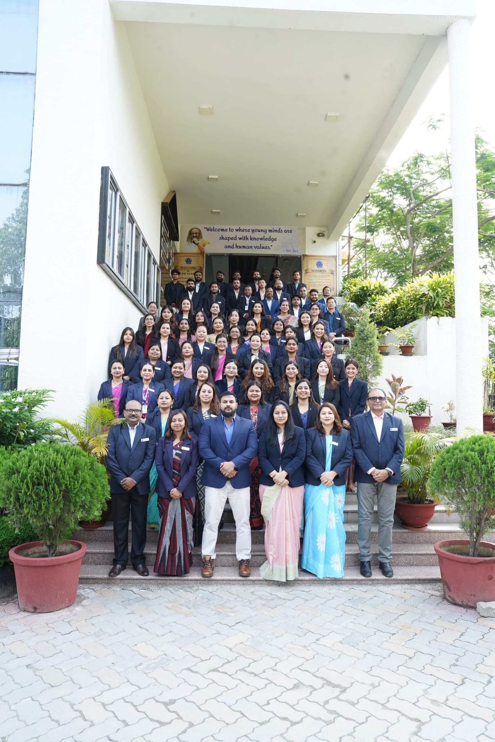 Sri Sri Academy Siliguri teaching and support team