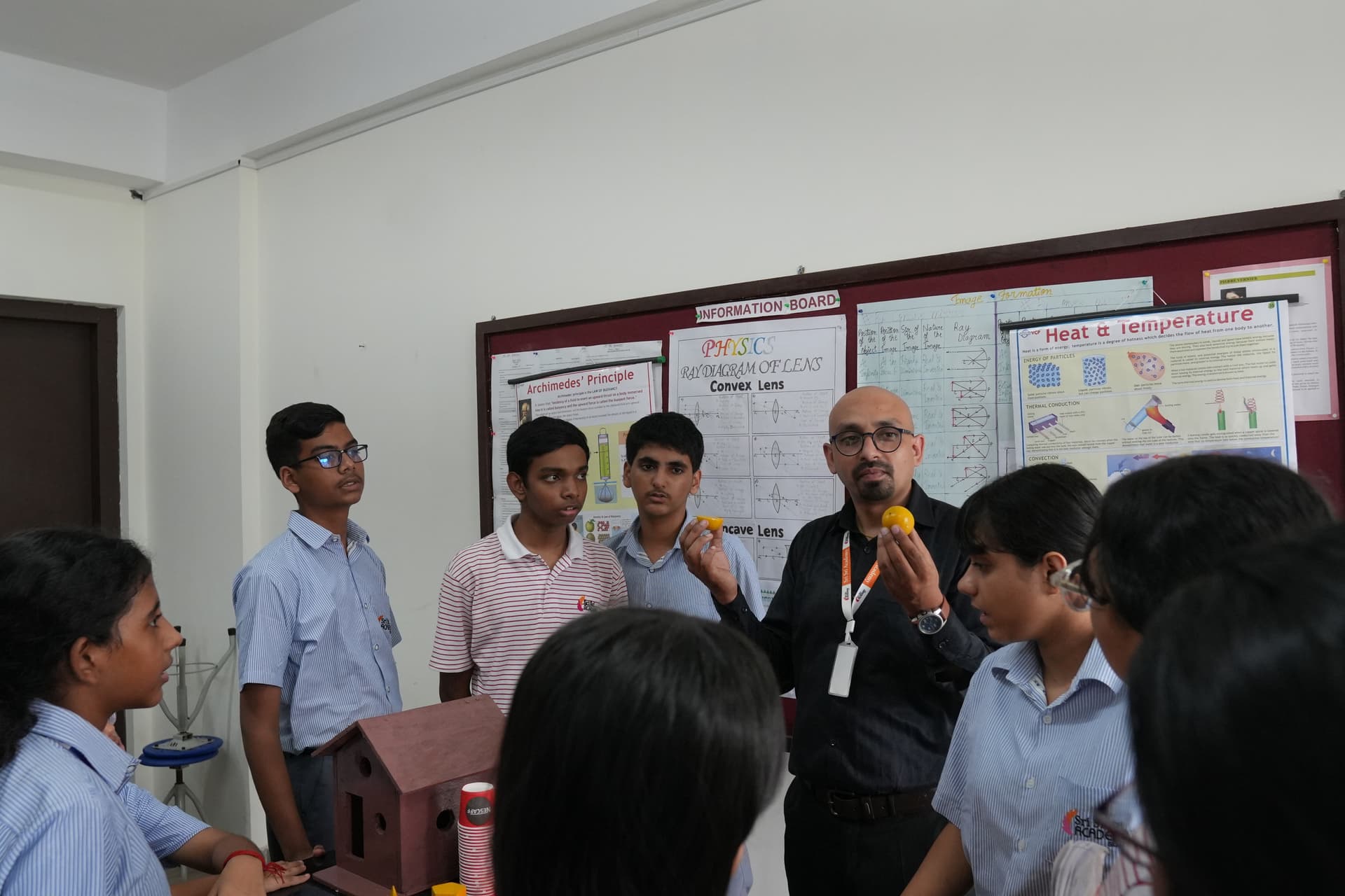 Students at work in the mathematics laboratory